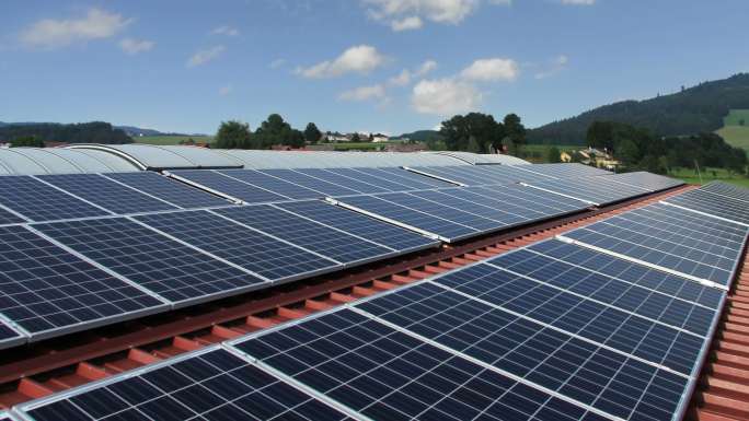 光伏太阳能 屋顶光伏 清洁能源