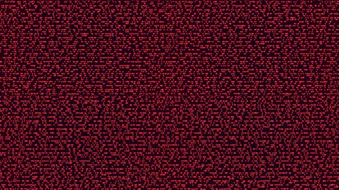 移动抽象红点背景红色光点科技感量子光子