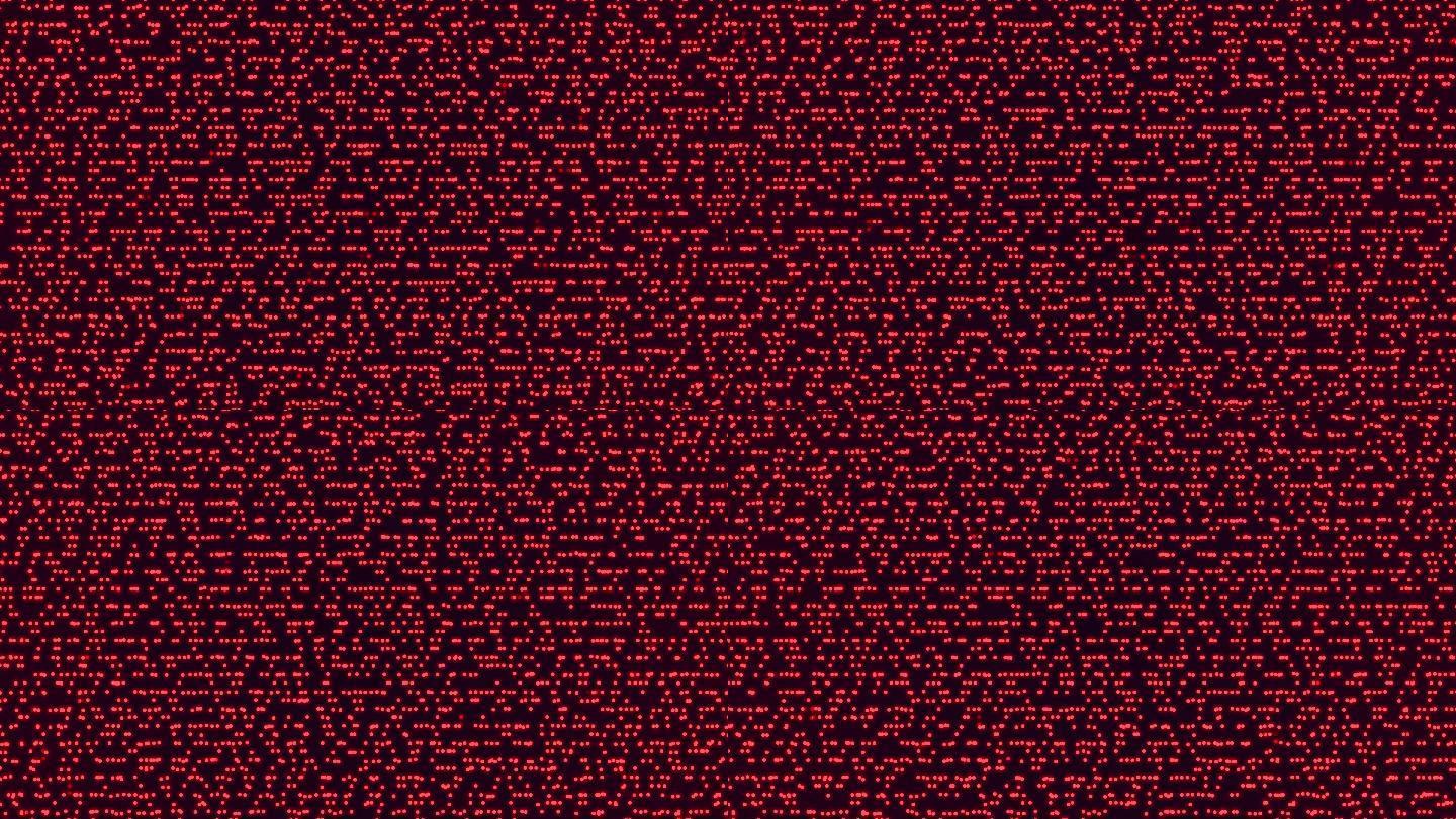 移动抽象红点背景红色光点科技感量子光子