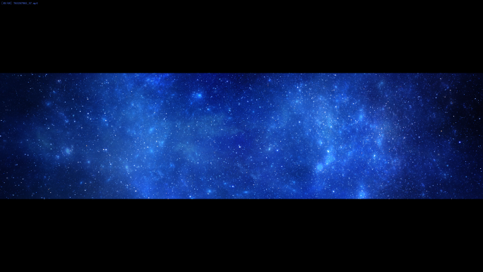 8k超宽屏星云粒子穿梭