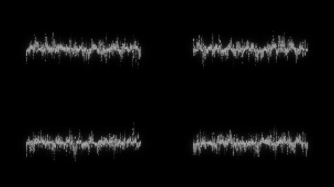 音波粒子线条特效-AE模版
