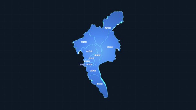 广州市地图loop循环