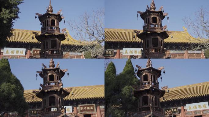 登封中岳庙塔特写