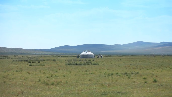 草原蒙古包内蒙古草原科尔沁草原