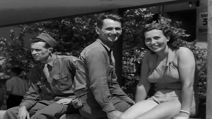 40年代美国士兵谈恋爱