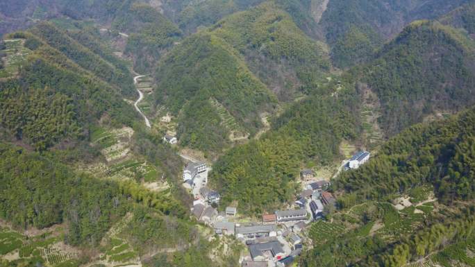 浙江绍兴新昌民族村外婆坑古村