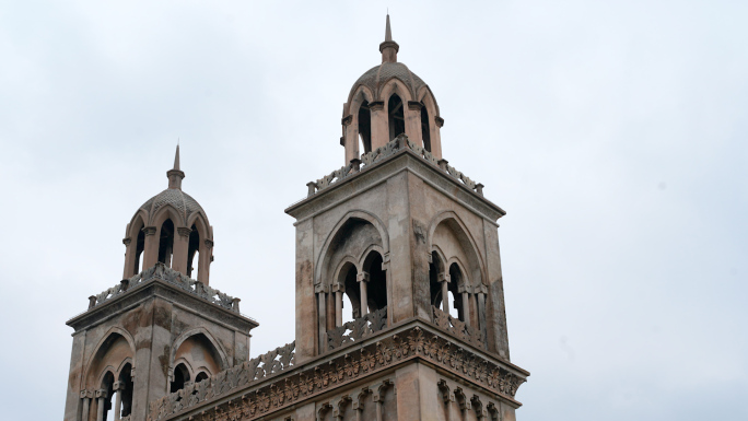 疫情下的天主教堂视频素材 欧洲古建筑