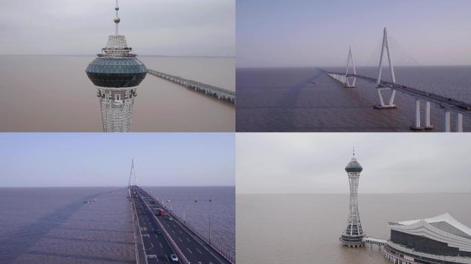 4K杭州湾跨海大桥海天一洲