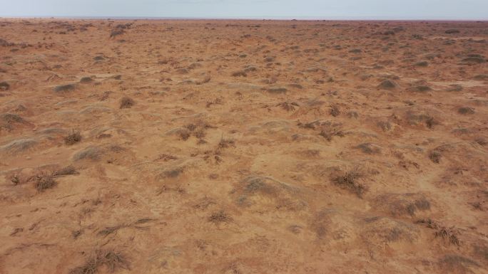 戈壁滩防沙治沙 环境治理抗旱