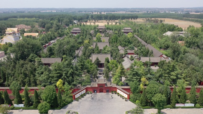 洛阳白马寺 航拍