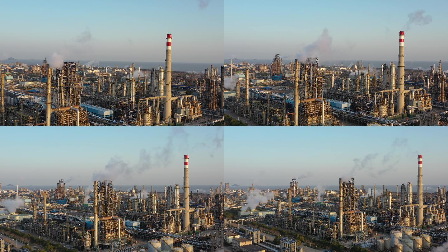 4K原素材-中国石化上海石化上海化工区