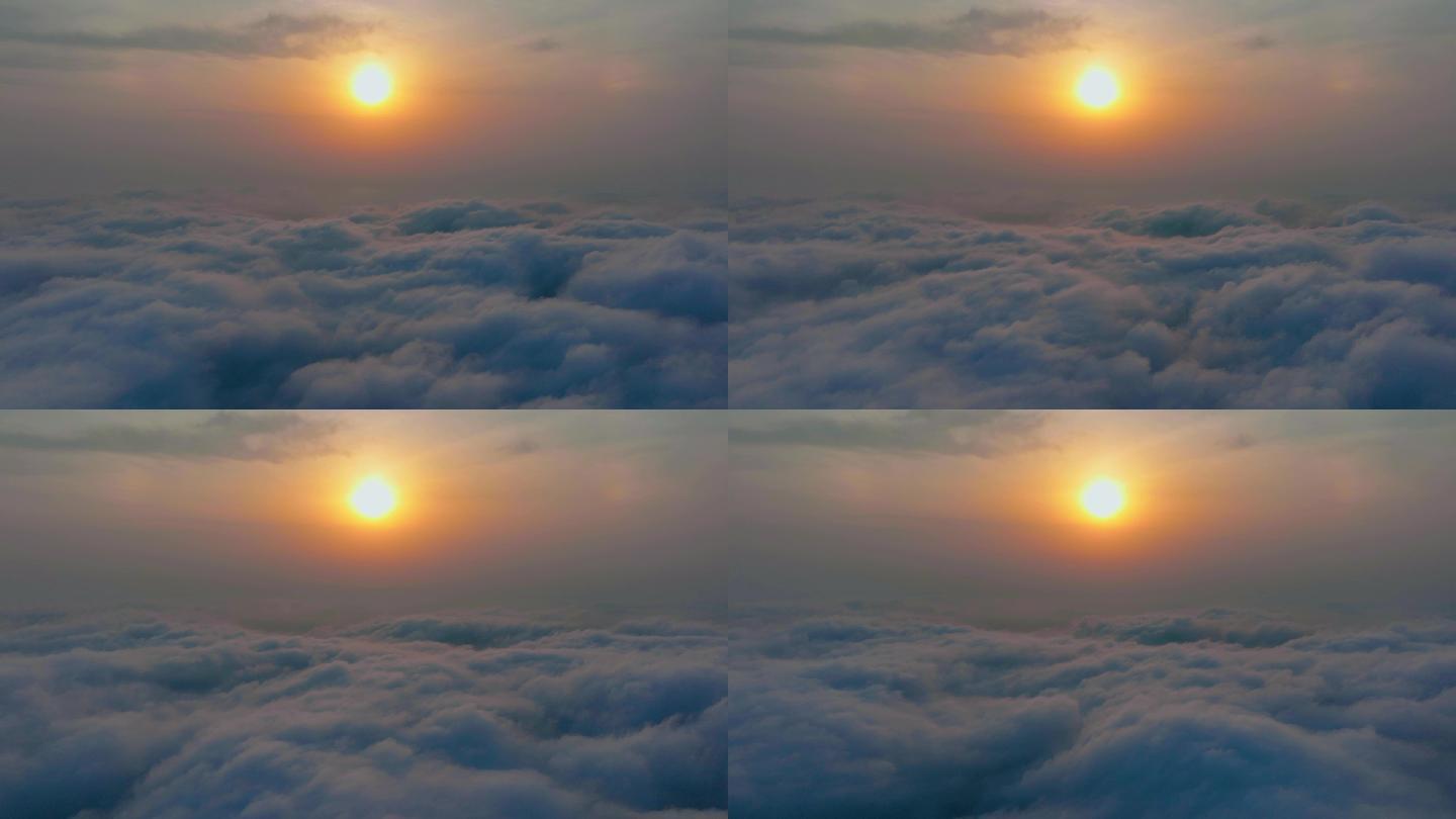 云海 平流雾 日出 纯净云海 延时