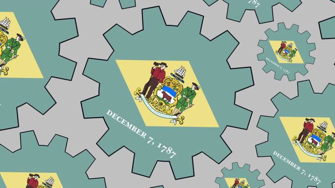 特拉华州州旗背景特拉华州mg模版