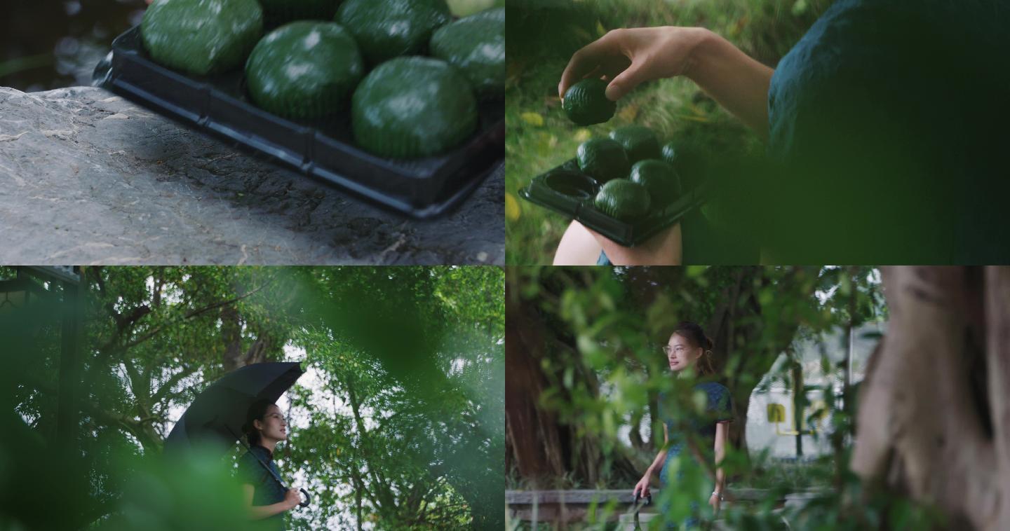 清明节吃青团故居重游