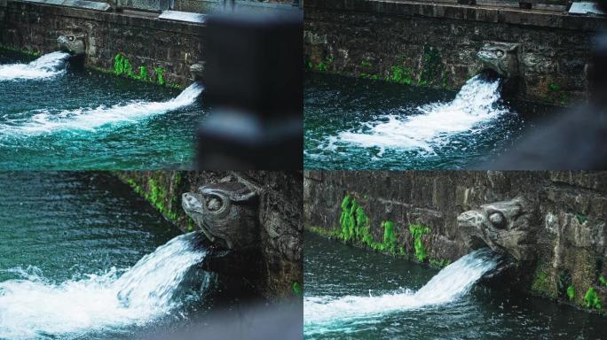 [有版权]升格济南黑虎泉春季下雨