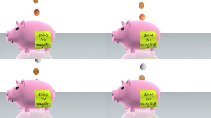 小猪存钱罐存钱货币硬