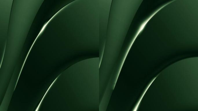 绿色抽象背景竖屏动图光影