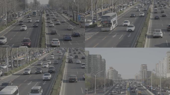 北京 白天 街道 车流