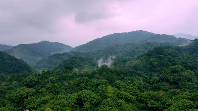 大山早晨