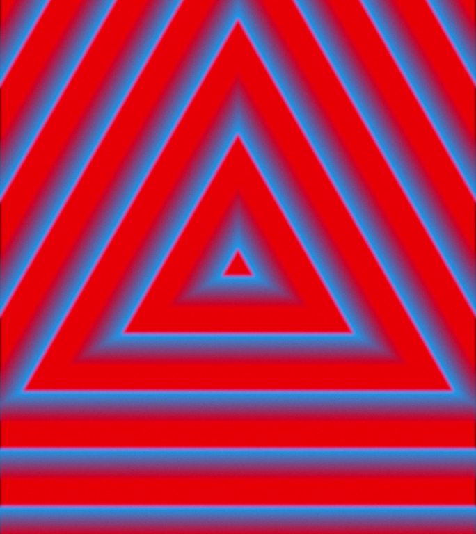 三角形背景闪动画面红色