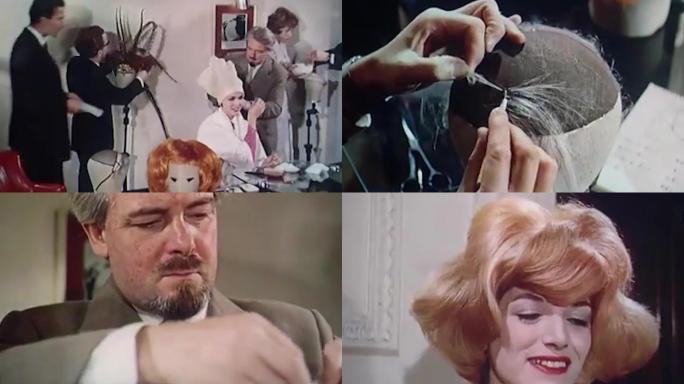 50年代发型发饰设计个人形象