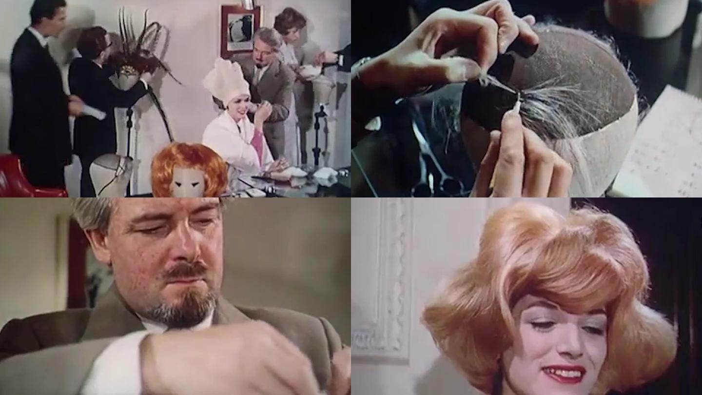 50年代发型发饰设计个人形象