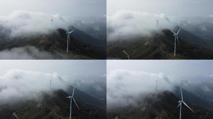 高山风电群 风电