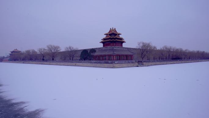 故宫角楼雪景