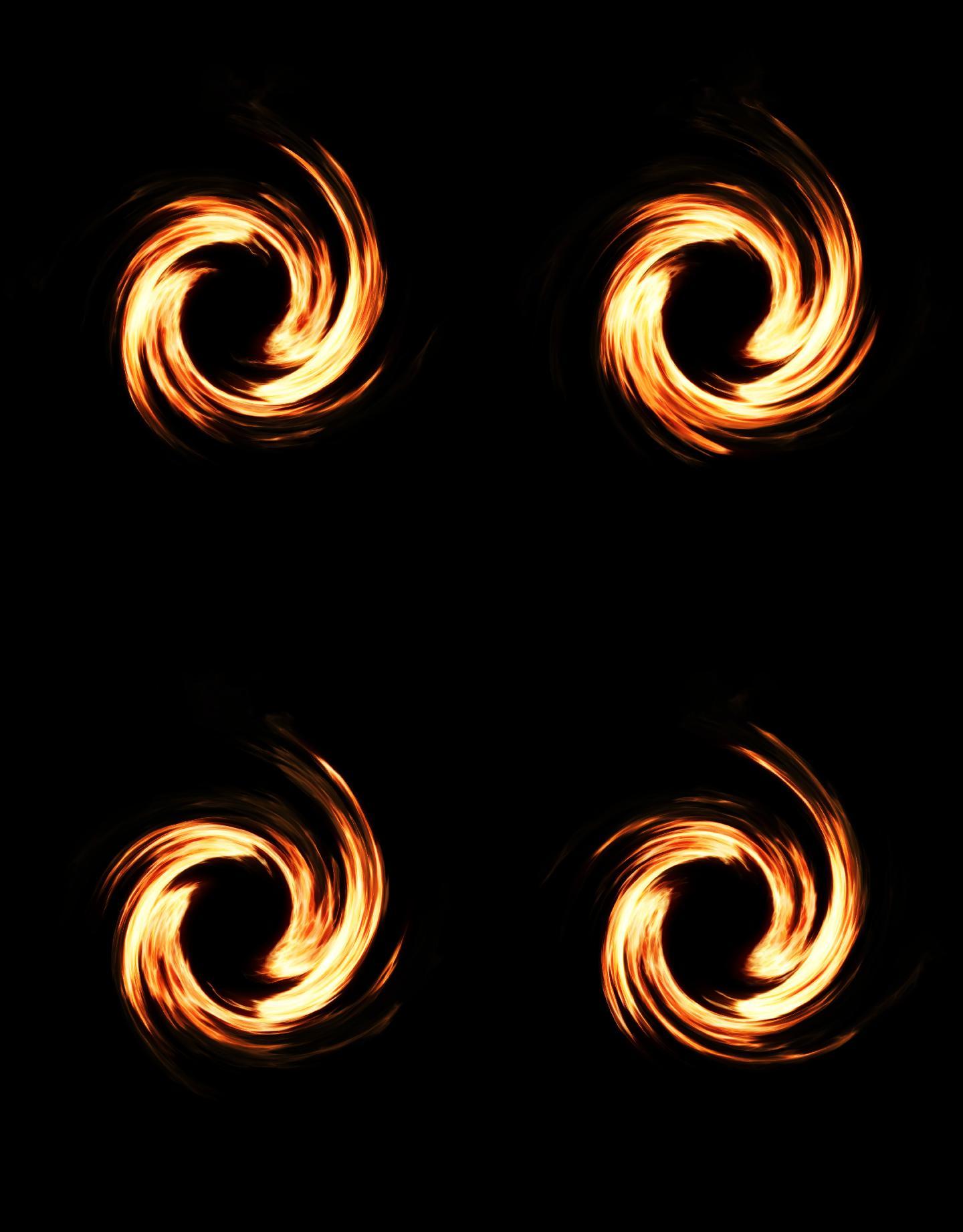 火焰螺旋（循环带通道）