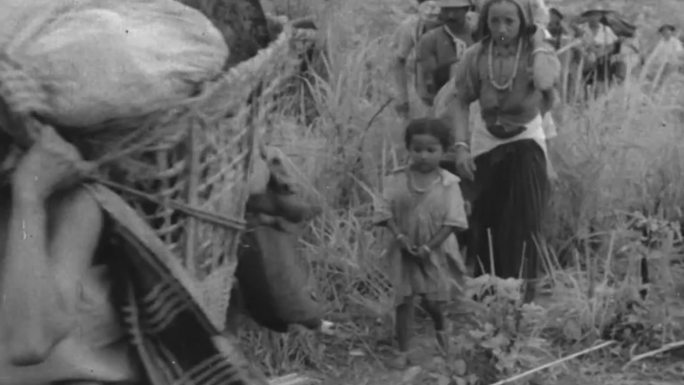 40年代滇缅公路难民迁移到大后方