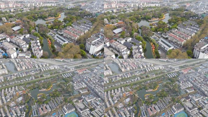 南京白鹭洲航拍