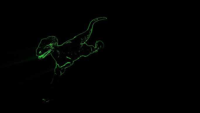 森林激光投影-山体激光投影-恐龙激光投影