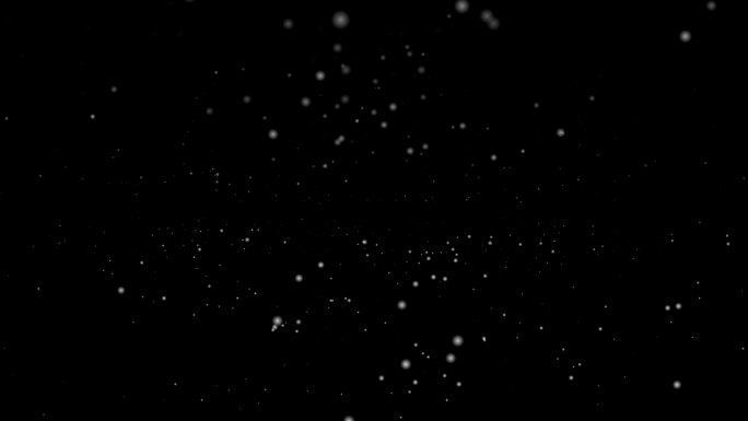 抽象粒子降雪动画下雪背景雪花落下背景素材