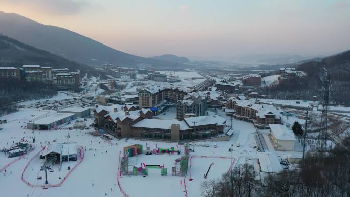 吉林永吉县北大壶北大湖滑雪度假区