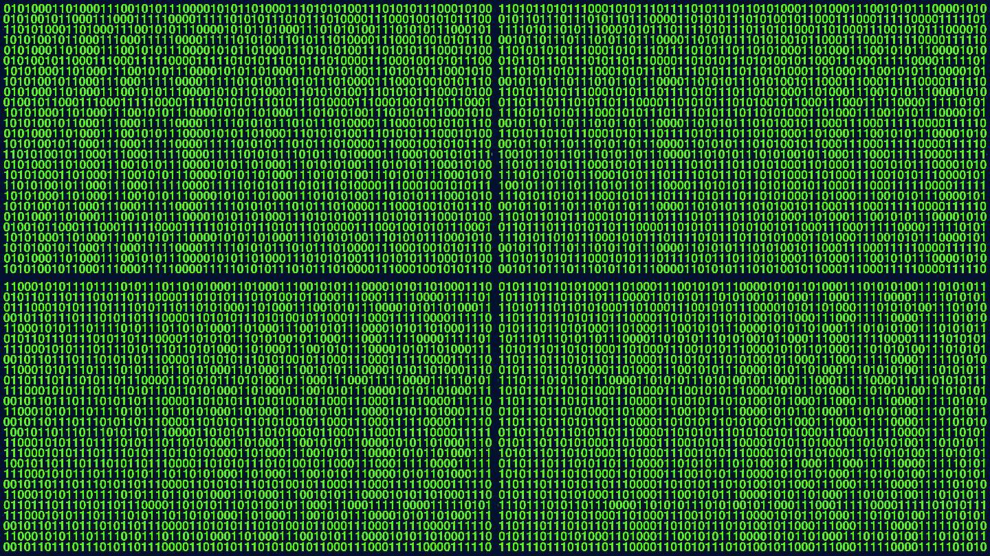 二进制代码0和1背景