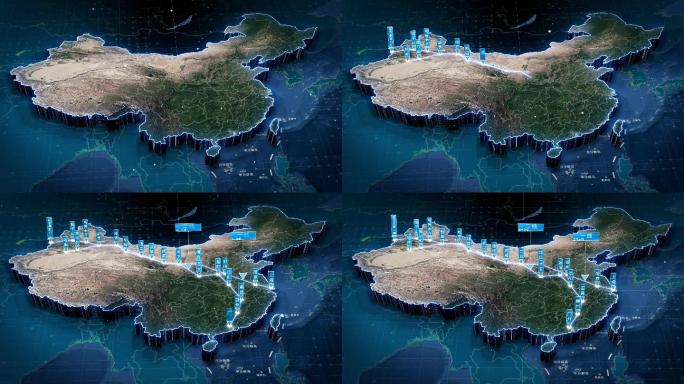 【原创】西气东输谷歌地图