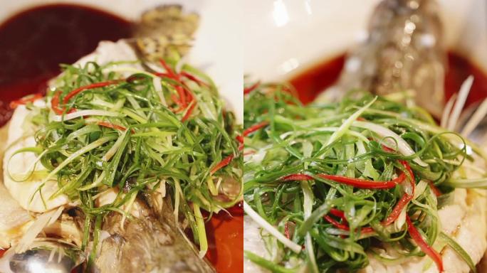 美食 龙虾海鲜炒饭美食餐饮竖版
