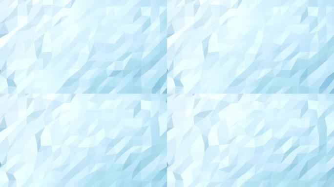 三角形抽象软背景花玻璃蓝色图文节目背景