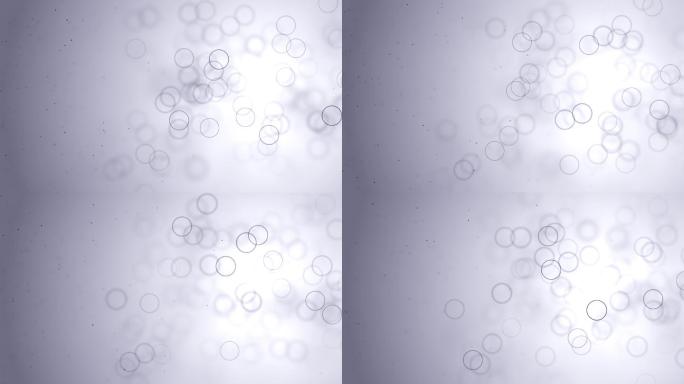 浮动气泡抽象背景特效视频