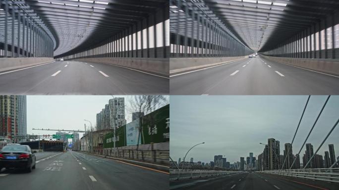 沈阳胜利南街高架桥开车第一视角