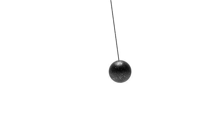 均衡铁球左右摆动地心引力