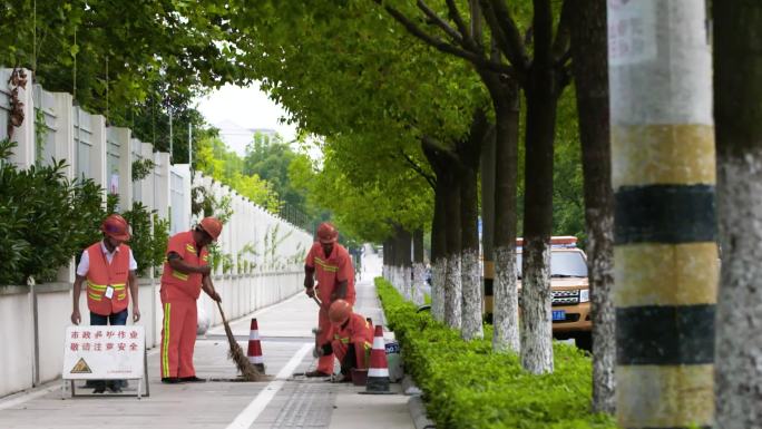 1080P市政建设道路维修