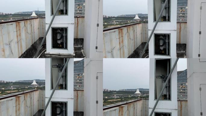 中国铁塔新型无线基站5G天线伪装信号塔