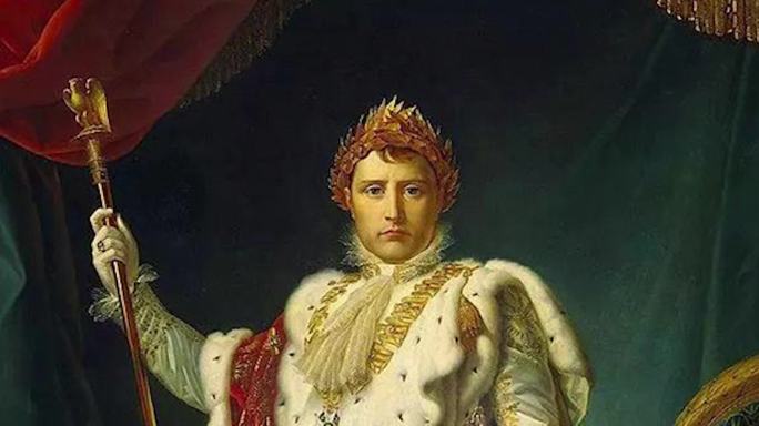 法国油画，拿破仑