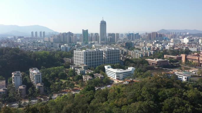 江门城市空镜 城市大景