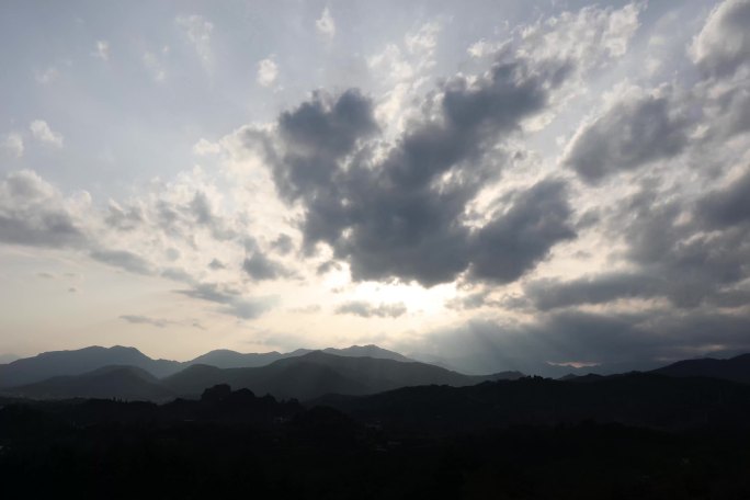 武夷山 小武夷 日落余晖 延时 合集