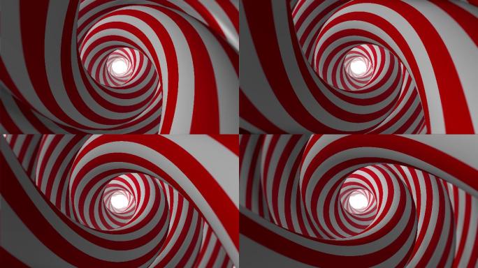 抽象动画催眠隧道背景