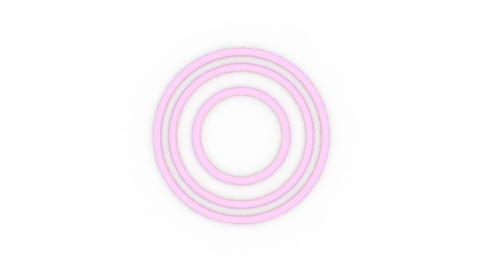 粉色圆圈