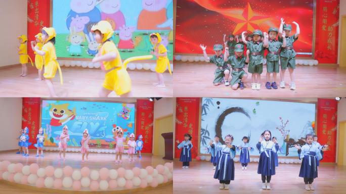 六一儿童节幼儿园小朋友才艺表演舞台表演