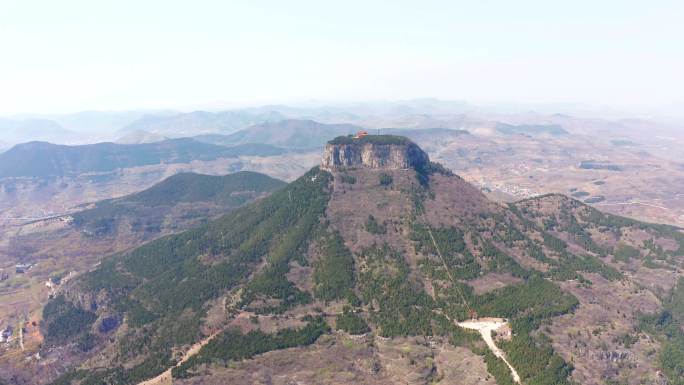 【4K】抱犊崮沂蒙山区航拍